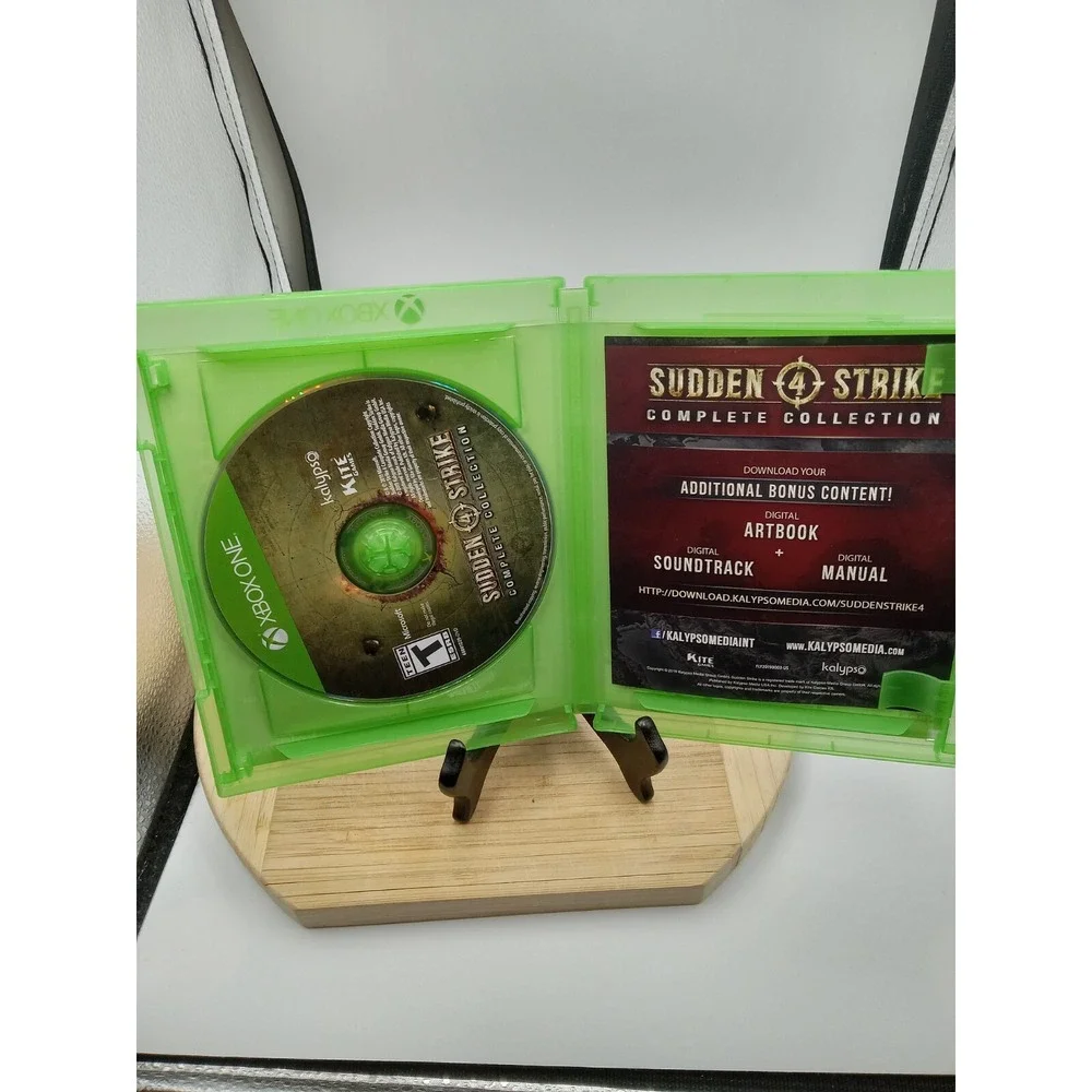 Sudden Strike 4: Complete Collection‎ (Microsoft Xbox One/Series X game) w/ case